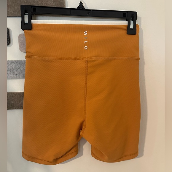 NWT WILO the Label Bike Shorts, Marigold - Picture 3 of 7